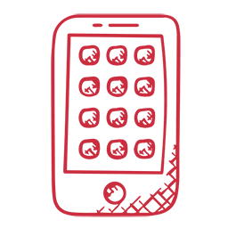mobile app dark